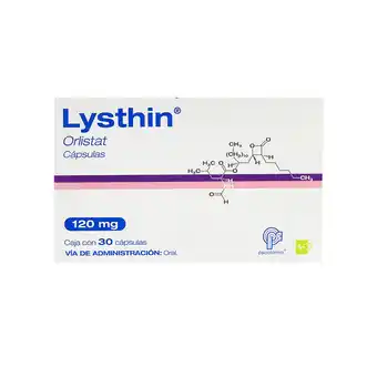 Farmacias YZA Lysthin 120mg 30 caps oferta