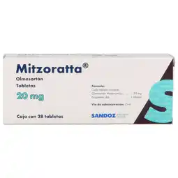 Farmacias YZA Mitzoratta 20mg 28 tabs oferta