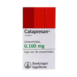 Farmacias YZA Catapresan 100mg 30 comp oferta