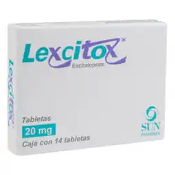 Farmacias YZA Lexcitox 20mg 14 tabs oferta
