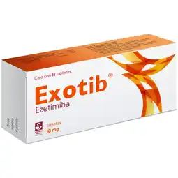 Farmacias YZA Exotib 10mg 15 tabs oferta