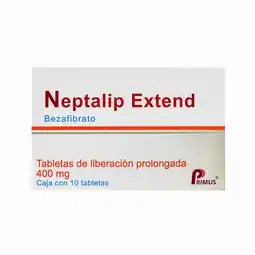 Farmacias YZA Neptalip extend 400mg 10 tabs oferta