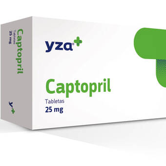 Farmacias YZA Yza captopril 25mg 30 tabs oferta