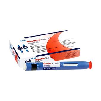 Farmacias YZA Repatha jeringa prellenada 140mg 1 pza oferta
