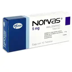 Farmacias YZA Norvas 5mg 10 tabs oferta