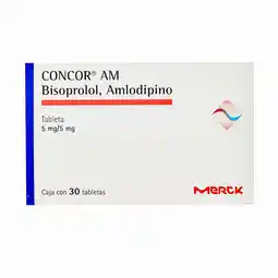 Farmacias YZA Concor am 5mg/5mg 30 tabs oferta