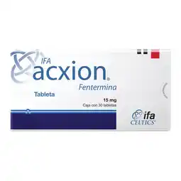 Farmacias YZA Acxion 15mg 30 tabs oferta
