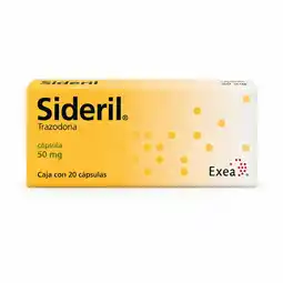 Farmacias YZA Sideril 50mg 20 caps oferta