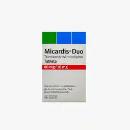 Farmacias YZA Micardis duo 80mg/10mg 28 tabs oferta