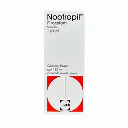 Farmacias YZA Nootropil solucion 20g 120ml oferta