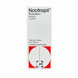 Farmacias YZA Nootropil solucion 20g 120ml oferta