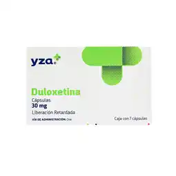 Farmacias YZA Yza duloxetina lr 30mg 7 caps oferta