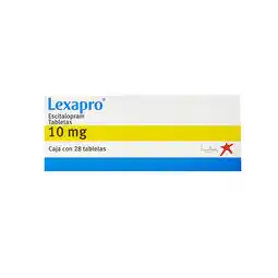 Farmacias YZA Lexapro 10mg 28 tabs oferta