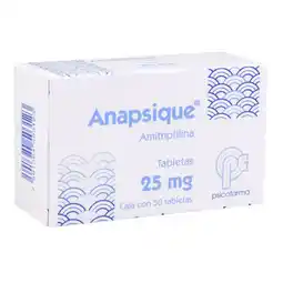 Farmacias YZA Anapsique 25mg 50 tabs oferta