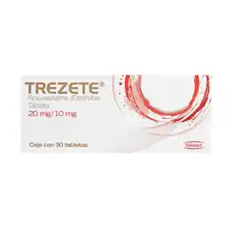 Farmacias YZA Trezete 20mg/10mg 30 tabs oferta