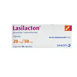 Farmacias YZA Lasilacton 50mg/20mg 16 caps oferta