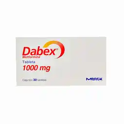 Farmacias YZA Dabex 1000mg 30 tabs oferta