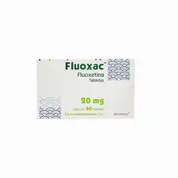 Farmacias YZA Fluoxac 20mg 40 tabs oferta
