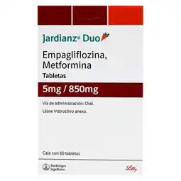 Farmacias YZA Jardianz duo 5mg/850mg 60 tabs oferta