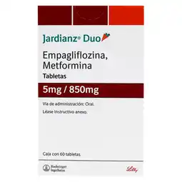 Farmacias YZA Jardianz duo 5mg/850mg 60 tabs oferta