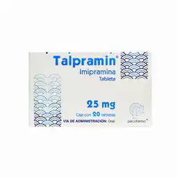 Farmacias YZA Talpramin 25mg 20 tabs oferta