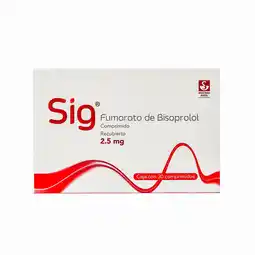 Farmacias YZA Sig 2.5mg 30 tabs oferta