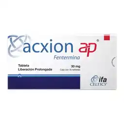 Farmacias YZA Acxion ap 30mg 30 tabs oferta