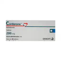 Farmacias YZA Cordarone 200mg 20 tabs oferta