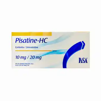 Farmacias YZA Pisatine hc 10mg/20mg 28 tabs oferta