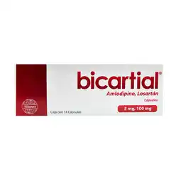 Farmacias YZA Bicartial 5mg/100mg 14 caps oferta