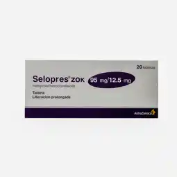 Farmacias YZA Selopres zok 95mg/12.5mg 20 gra oferta