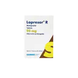 Farmacias YZA Lopresor r 95mg 20 tabs oferta