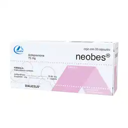 Farmacias YZA Neobes 75mg 30 caps oferta