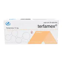 Farmacias YZA Terfamex 15mg 30 caps oferta