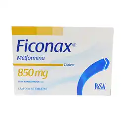 Farmacias YZA Ficonax 850mg 30 tabs oferta