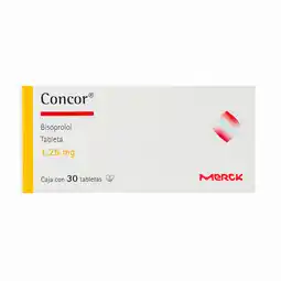 Farmacias YZA Concor 1.25mg 30 gra oferta