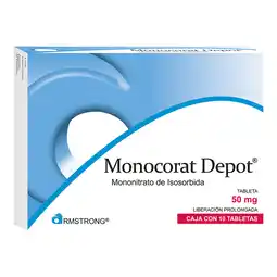Farmacias YZA Monocorat depot 50mg 10 tabs oferta