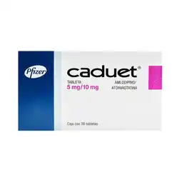 Farmacias YZA Caduet 5mg/10mg 30 tabs oferta