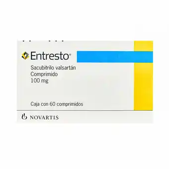 Farmacias YZA Entresto 100mg 60 comp oferta