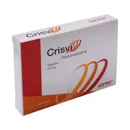 Farmacias YZA Crisvi 20mg 30 tabs oferta