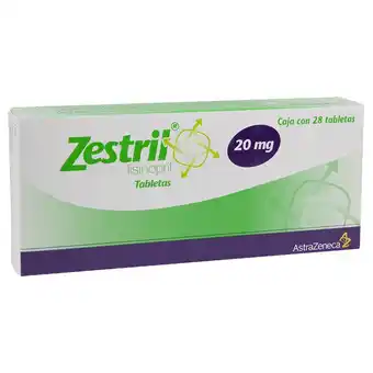 Farmacias YZA Zestril 20mg 28 tabs oferta