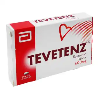 Farmacias YZA Tevetenz 600mg 14 tabs oferta