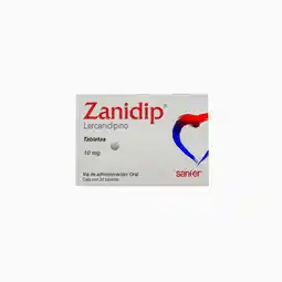 Farmacias YZA Zanidip 10mg 30 tabs oferta