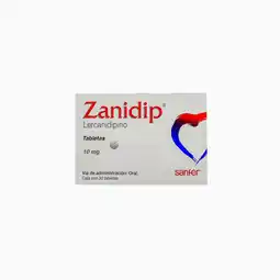 Farmacias YZA Zanidip 10mg 30 tabs oferta
