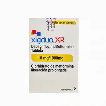 Farmacias YZA Xigduo xr 10mg/1000mg 14 tabs oferta