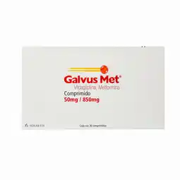Farmacias YZA Galvus met 50mg/850mg 30 comp oferta