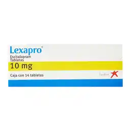 Farmacias YZA Lexapro 10mg 14 tabs oferta