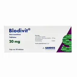 Farmacias YZA Blodivit 20mg 30 tabs oferta
