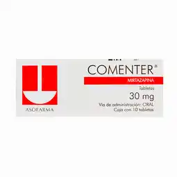 Farmacias YZA Comenter 30mg 10 comp oferta