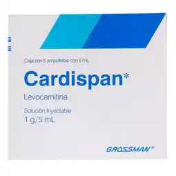 Farmacias YZA Cardispan 5ml 5 amp oferta